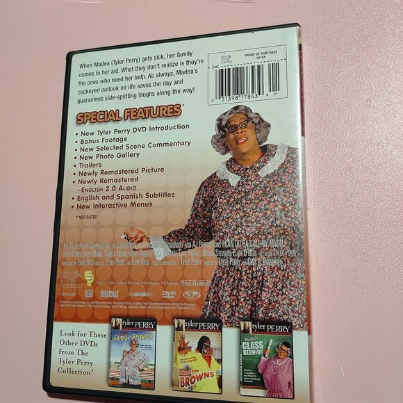 Tyler Perrys I Can Do Bad All By Myself DVD 2005 Full Screen Edition Comedy Dram - Picture 2 of 2